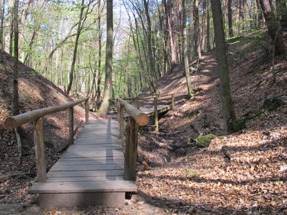 Wanderung Rheinburgenweg: ber 15 Brcken verluft der Rheinburgenweg durch die Steckeschlfer-Klamm