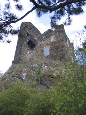 Ehemalige Befestigungsanlage von Lorch: Der Wehrturm Nollig