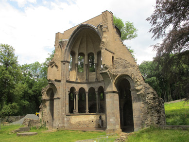 600 Jahre lang lebten die Zisterzienser-Mnche in der Abtei Heisterbach. 