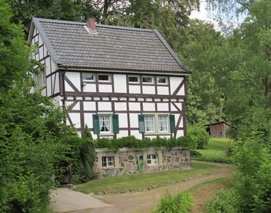 Die ehemalige "Heisterbacher lmhle" war bis 1914 im Betrieb