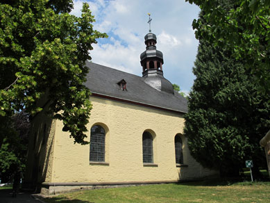 Kapelle des Heiligen Petrus auf dem Petersberg. 