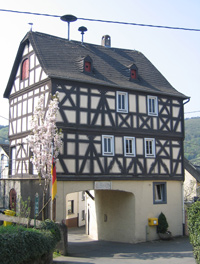Der Wachport von Filsen am Rhein