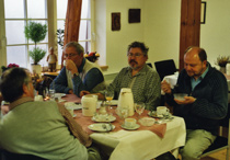 Kaffepause auf dem Rothaarsteig