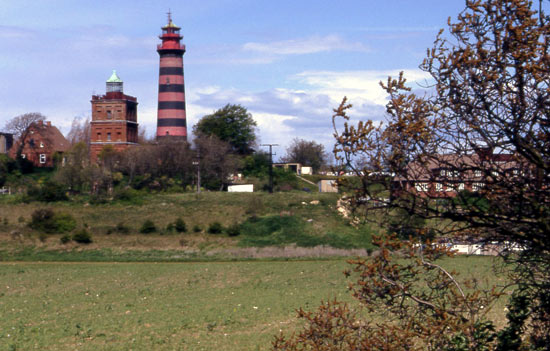 Die beiden Leuchttürme am Kap Arkona uaf Rügen