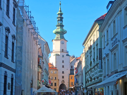 Kleine Karpaten: Das Michaelertor von Bratislava