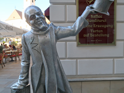 Kleine Karpaten: Der Schne Naci ein Original lebte in Baratislava.