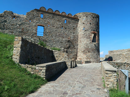 Burg Devin (Theben) der Renaissance-Palast aus dem 15. Jh.