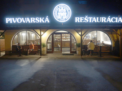 Kleine Karpaten: Unser Lieblingsrestaurant in Bratilsava