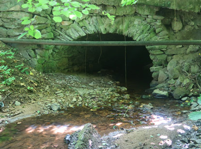 Kleine Karpaten: Die alte Steinbrcke bei Kammeny most