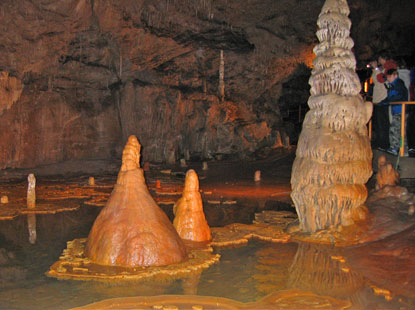 Die Demnovsk jaskyňa slobody (Freiheitshhle) ist 8,4 km lang, davon aber nur 2 km zu besichtigen.