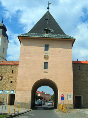 Leutschau: Das Koick brna (Kaschauer Tor) ist eins von drei erhaltenen Stadttoren von Levoča (Leutschau).