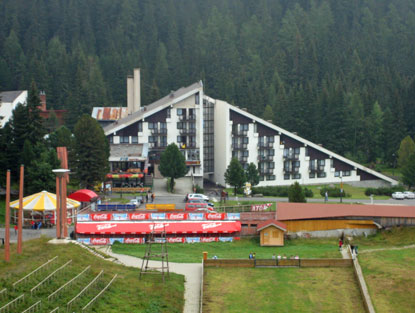 Hohe Tatra: Ideal gelegen im hchstgelegenen Luftkurort trbsk Pleso (Tschirmer Bergsee) das Hotel FIS