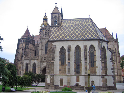 Wandern durch die Slowakei: Dom der hl. Elisabeth in Koice