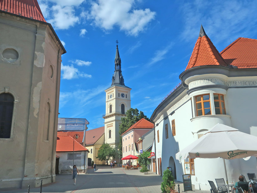 Kleine Karpaten: Historisches Zentrum von Pezinok (Bsing)