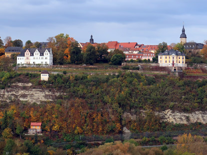 Dornburger Schlsser und der Ort Dornburg