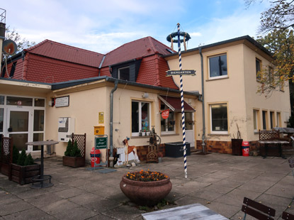 Berggasthaus am Jenzig, Ausssenansicht