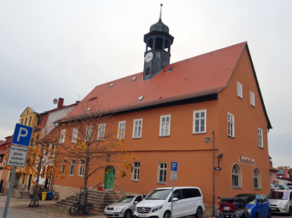 ehemaliges Rathaus am Marktplatz von Lobeda (Altstadt)