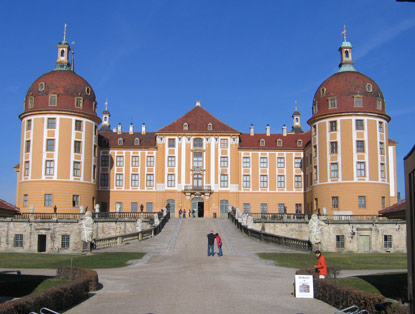 Die Moritzburg bei Dresden