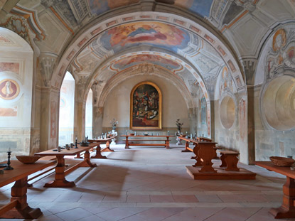 Speisesaal im Kloster von Seligenstadt