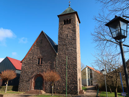 Ev. Kirche im Zentrum von Wrzberg