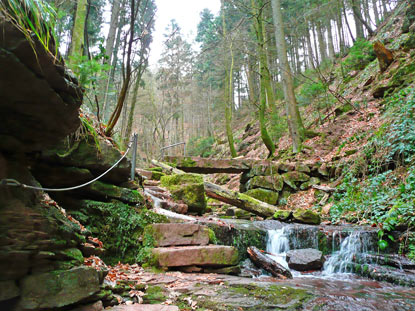 Wolfsschlucht bei Zwingenberg am Neckar