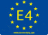 Symbol E4 Wanderweg