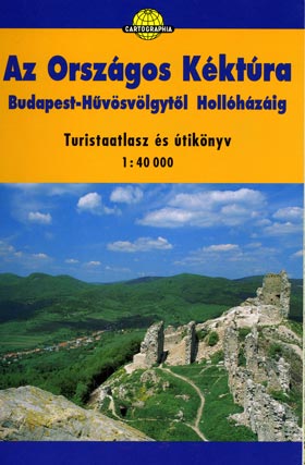 Die Blaue Route von der Slowakischen Grenze bis nach Budapest wird hierin beschrieben