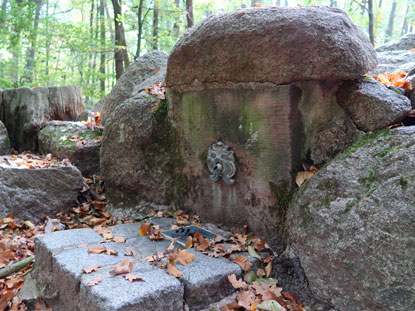 Der Jgerbrunnen gleich nach der Lichtwiese