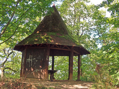 Mathildentempel (Schutzhtte) auf dem Vogesenweg bei Darmstadt