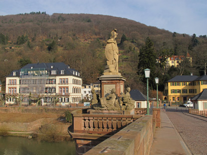 Die "Alte Brcke" von Heidelberg