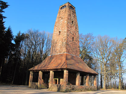 Aussichtsturm auf dem Weien Stein