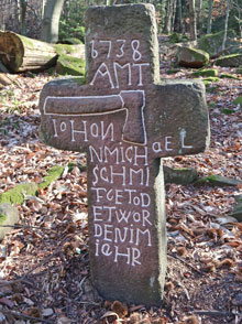 Wildererkreuz bei Heidelberg