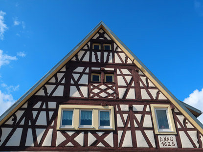 Fachwerkhaus von 1625 in Mingolsheim in der Friedrichstrae