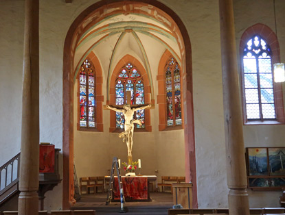 Die ev. Kirche von Grtzingen