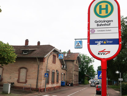 Bahnhof von Grtzingen