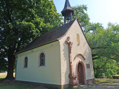 Albkapelle steht unmittelbar am Vogesenweg