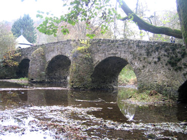 Steinbrcke von 1722 beim Kloster Marienstatt