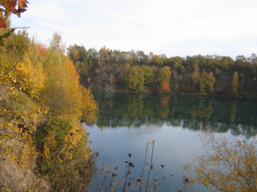 Manrother See - ein ehemaliger Basaltsteinbruch