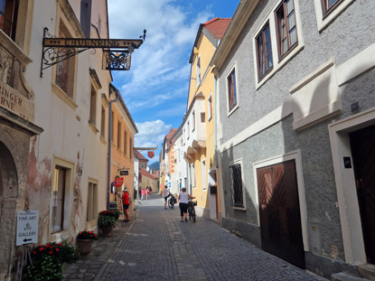 Welterbeteig Wachau: Fugngerzone von Drnstein