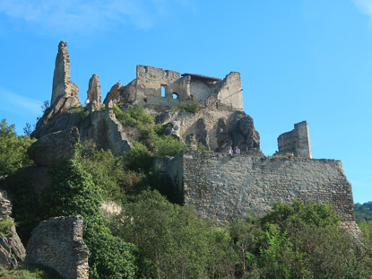 Welterbesteig Wachau: Burgruine Drnstein