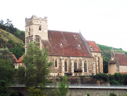 Welterbesteig Wachau: Wehrkirche St. Michael an der Donau