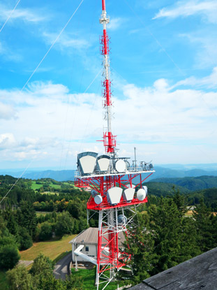 Hauptsender fr den Raum St. Plten und dem Waldviertel auf dem Jauerling