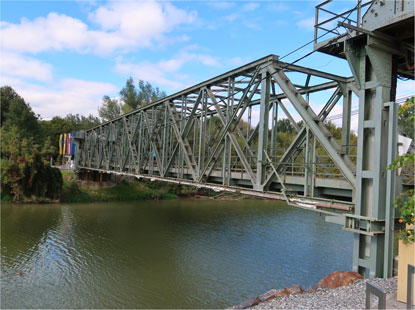 St. Leopold Brcke in Melk an der Donau