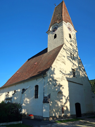 Welterbesteig Hofarnsdorf Pfarrkirche Auenanschiht