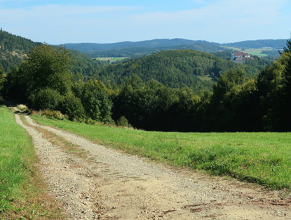 Welterbesteig von dere Burgruine Aggstein nach Maria Langegg