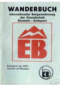 Stempelheft für den EB-Weg noch aus DDR-Zeit