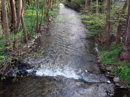 Fluss Wisper hat den Wanderwegen ihren Namen gegeben